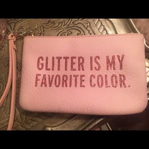 Kate Spade “Glitter Is My Favorite Color” Pouch